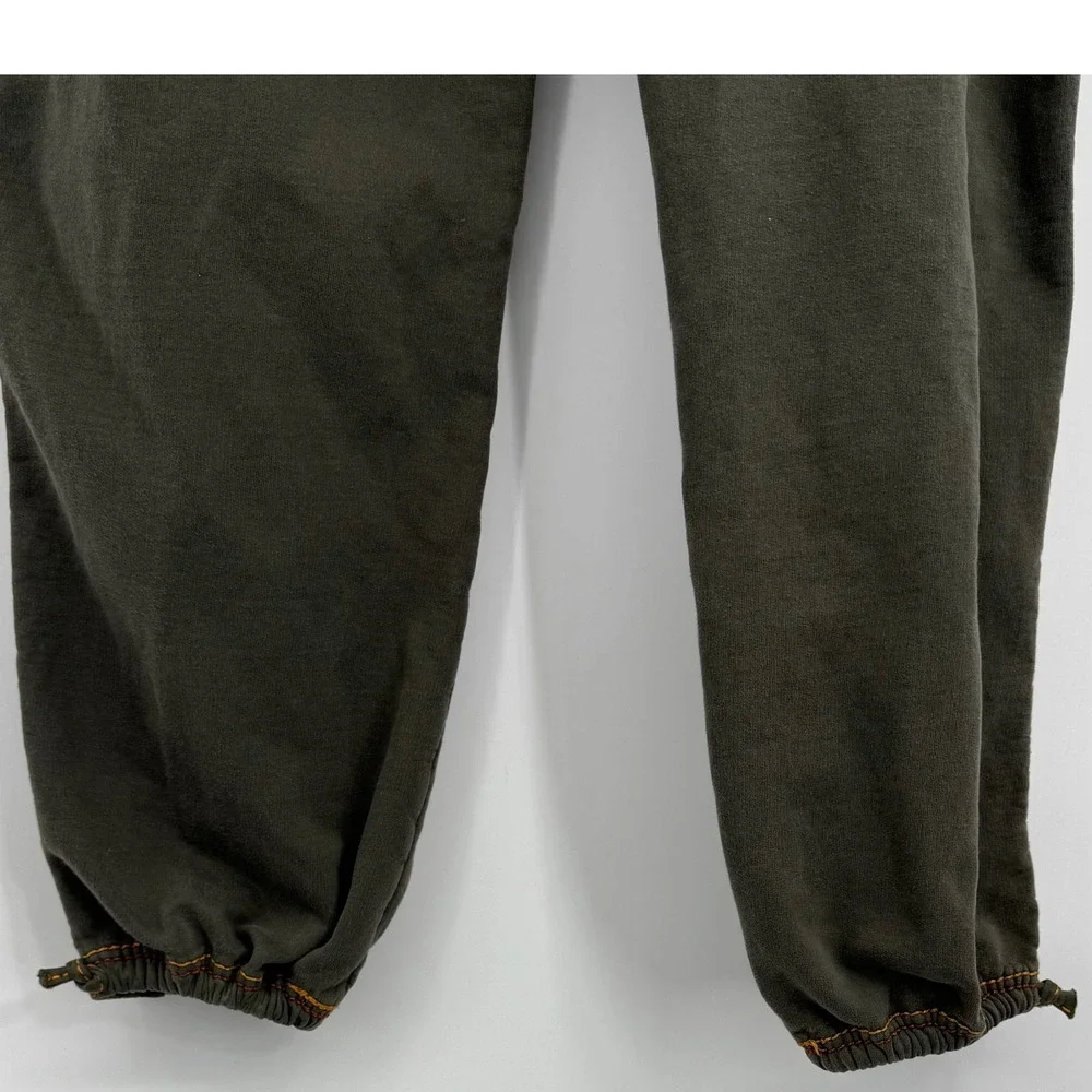 True Religion Men's Joggers Sweatpants XXXL Military Green Activewear Casual Y2K